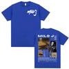 Rapper Milo J Music Album 2025 Tour Merch T Shirts Fashion Hip Hop Street Pop Music T Shirt Unisex Women Casual 100 Cotton Tshirt