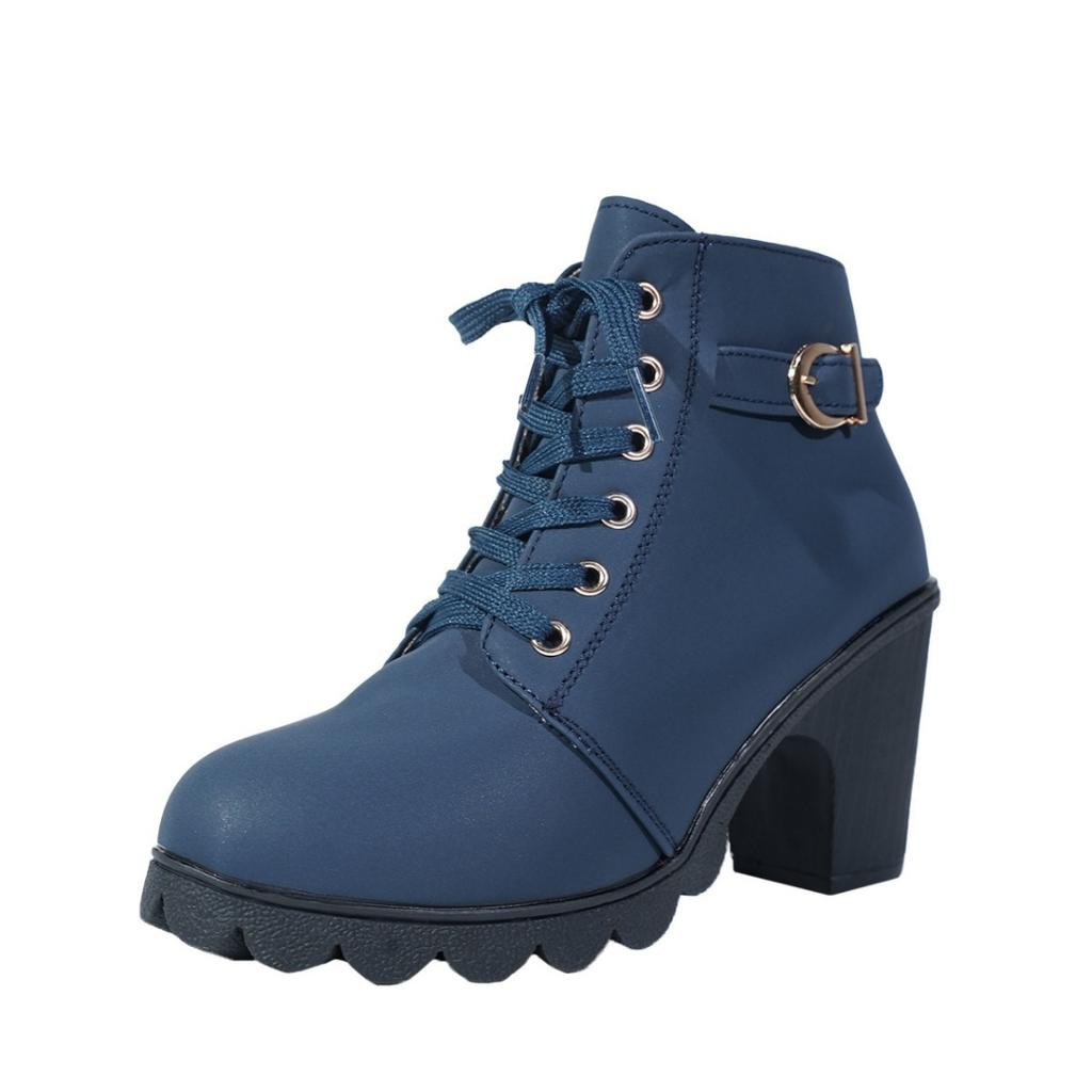Fashion 2025 New High Heeled Women Boots Cross Straps Short Boots Comfortable Platform Boots Side Zipper Botas Femininas Plus Size 42