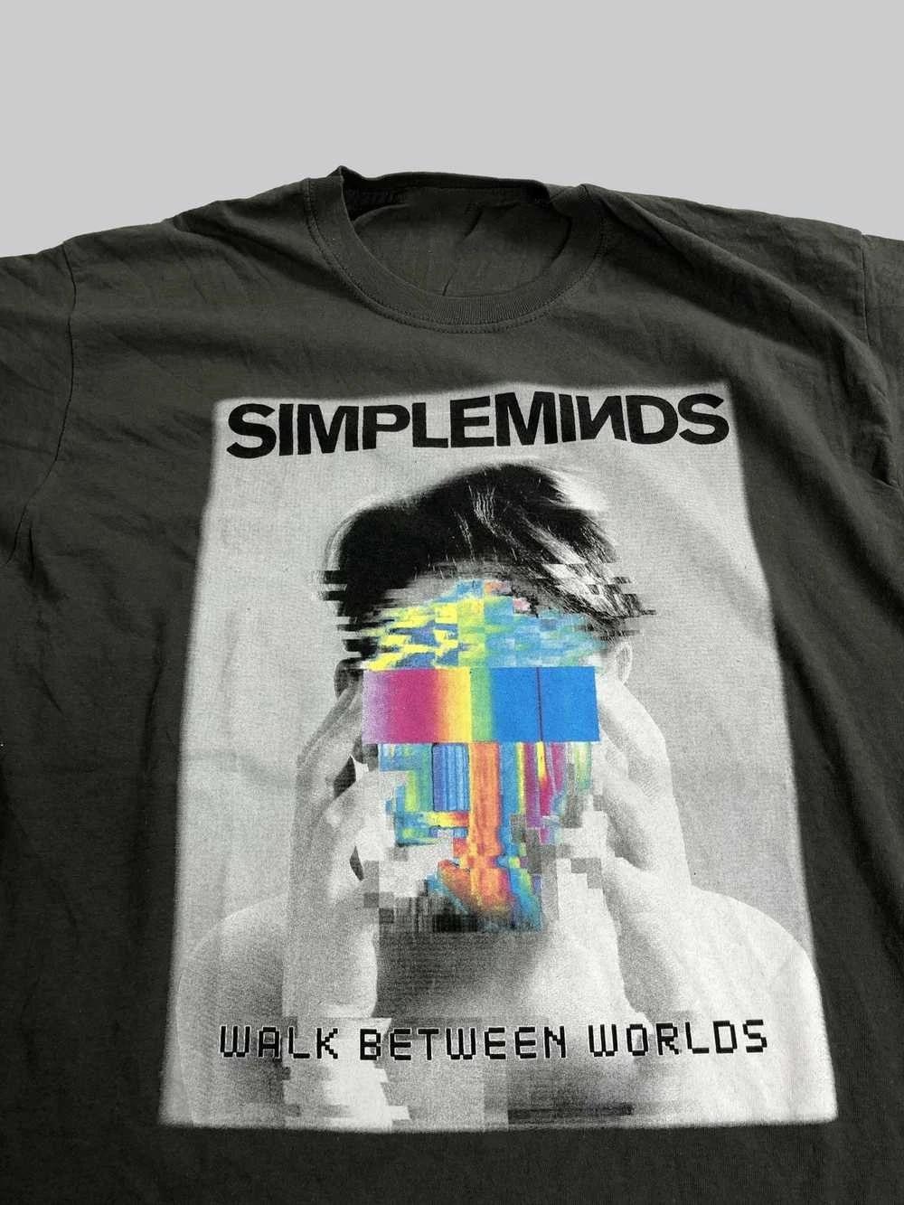 VTG Simple Minds Band World Tour Heavy Cotton Black S-5XL T Shirt US087 S