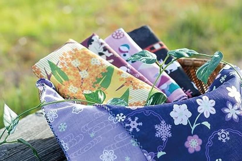 Stylish Tenugui Hand Towel for Japanese Pattern Cat Summer Gauze 88 X 34 Triple Kyoto and Vine (Styleneo) Men, Towel, Towel, Cm, 100% Cotton, Gauze,