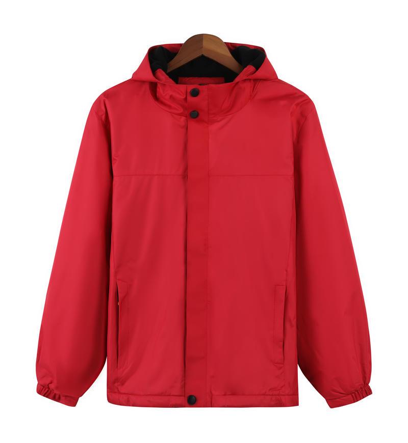 

Trendy Outdoor Sports Fleece Windbreaker Jacket for Autumn/Winter 3XL червоний