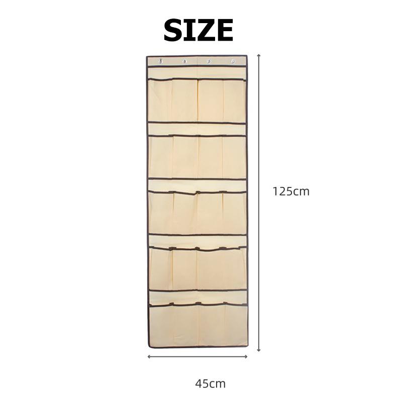 Geantă agățată în spatele ușii Geantă de depozitare nețesută cu zăbrele 20 Geantă de depozitare pentru pantofi de uz casnic