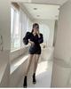 2025 Women's High Waist PU Leather Hip-Hugging Shorts - Slimming & Versatile