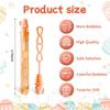 42Pcs Easter Day Bubble Wands, Mini Bubble Wands for Party Favors, Easter Colorful Gift Toys for Girls Boys Kids Toddler Adults, Party Bag Stuffers