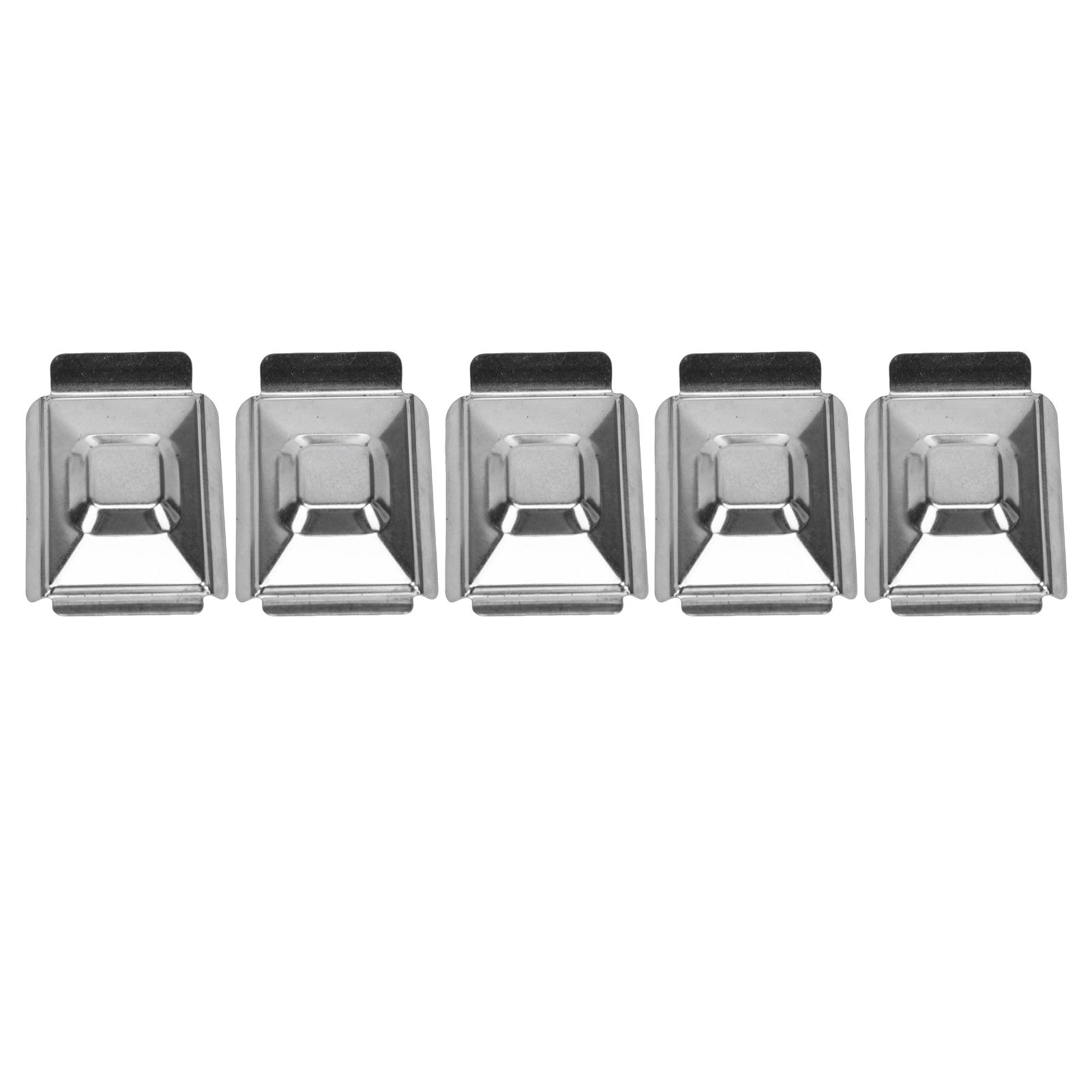

5Pcs Sample Embedding Box Base Mold Stainless Steel for Tissue Processing Cassette Paraffin Experimental Equipment Laboratory Tool 15x15mm
