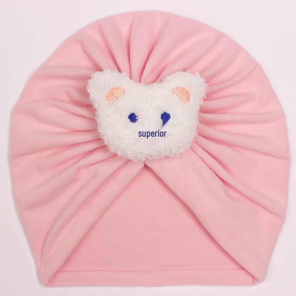 European and American Infant Bear Head Protective Hat