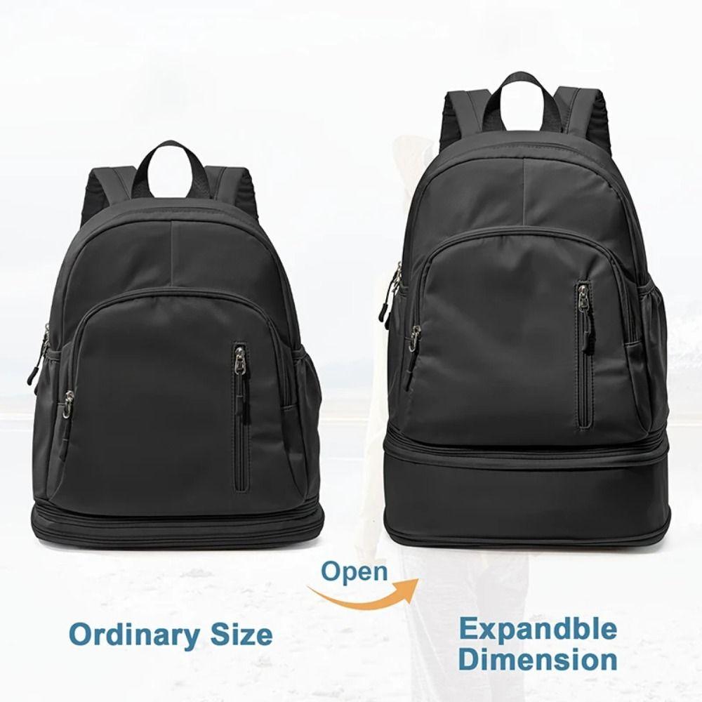 Large Capacity Fitness Training Bag Wet Dry Separation Students School Bags  Outdoor Sports