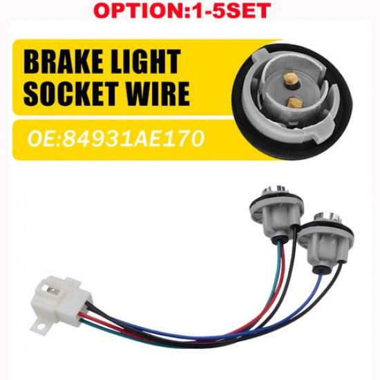Brake Light Socket and Wire Harness For For Subaru Legacy Outback 2000-2004 1-5x 1X Tail Light Wiring Sock