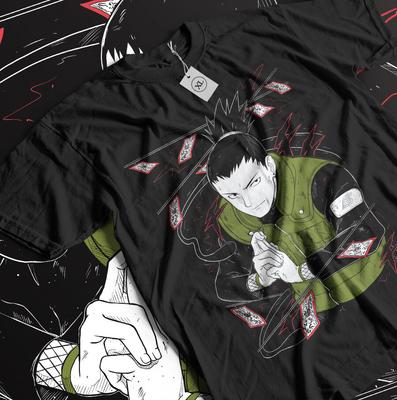 Shikamaru Nara T-shirt Naruto Shippuden Itachi AnimeManga Cadeau T-shirt Alle Maten Unisex T-shirt