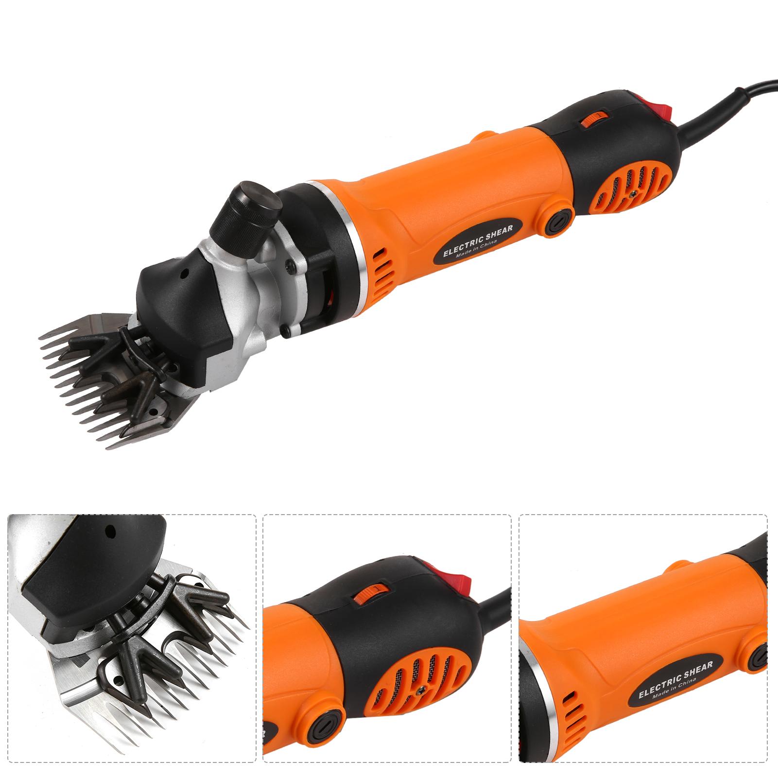 750W Electric Sheep Shears Professional Sheep Clipper with 6 Speeds Electric Goat Shears for Sheep Goats Cattle Farm Livestock Pet