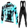 2026 Morvelo Autumn Cycling Jersey Set Men Long Sleeve Bike Clothing MTB Uniform Maillot Ropa De Ciclismo Sports Bicycle Bib Pants