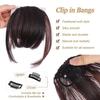 Sideburns Air Bangs Wigs Women's Synthetic Wigs Invisible and Traceless Easy To Wear Natural and Suitable for Any Occasion
