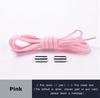 Elastic Shoelaces Round Metal Lock Shoe Laces Without Ties Convenient And Safe Lazy Shoes Lace For Sneakers Accessories