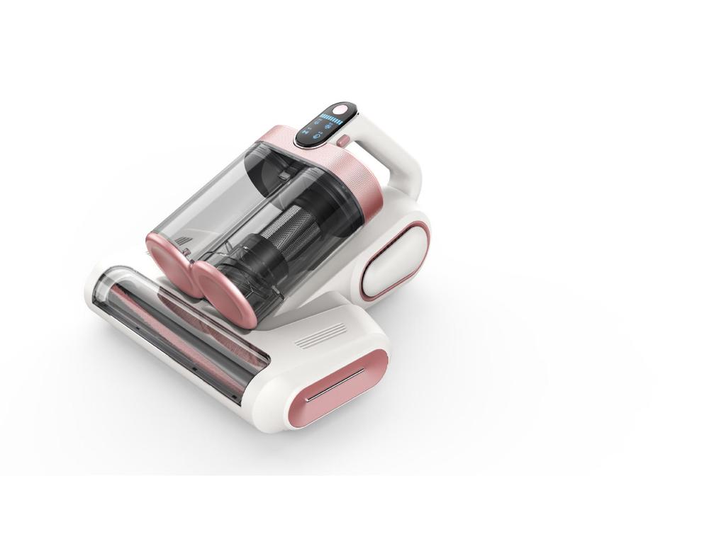 UV Ultrasonic Dual Dust Cup Mite Remover with Roller Brush & Patting Filtration for Home Use