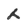 X AUTOHAUX Windshield Washer Hose Connector T Shape Plastic 3-Way Tube Pipe Fitting Splitter Adapter for Car 10pcs