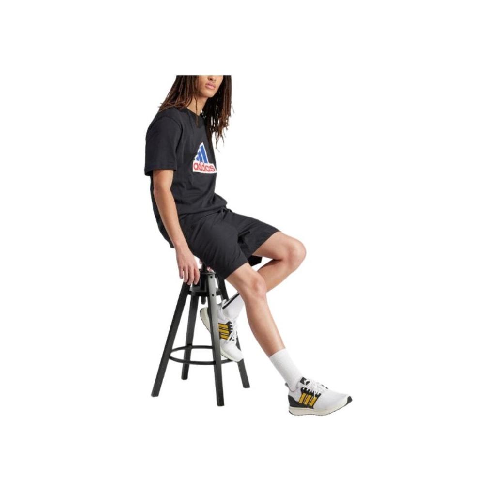 adidas Future Icons Badge of Sport Tee Black Men Streetwear IS9596