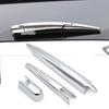 Rear Window Wiper Arm Blade Molding Cover Trim Chrome for 2014- Nissan Rogue