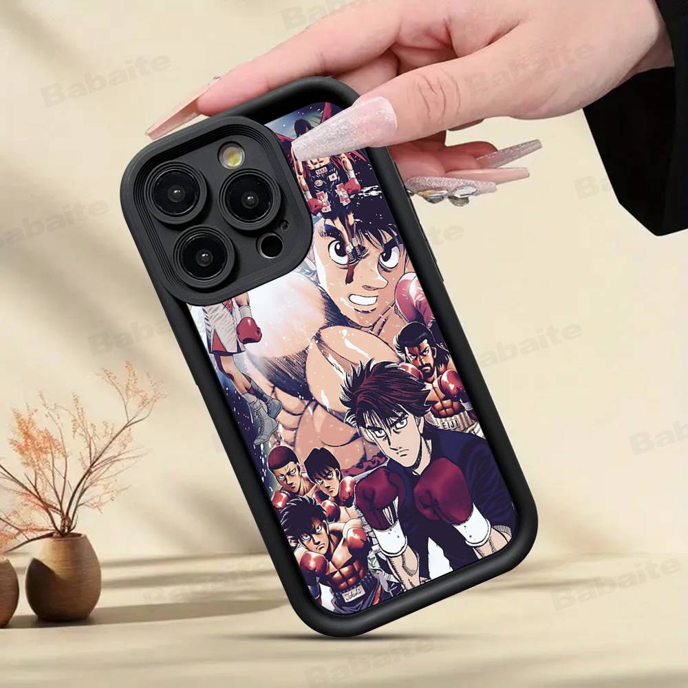 Anime H-Hajime N-No I-Ippo Phone Case For IPhone 17 16 15 14 13 12 11 Pro Max Plus Silicone Shockproof Case