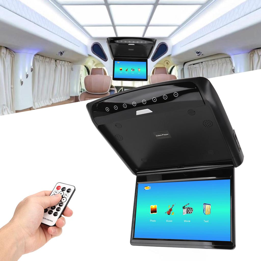 נגן תקרה לרכב 11.6 אינץ HD מסך זווית פתיחה 170 מעלות בידור למושב האחורי לרכב עסקי SUV קרוואן