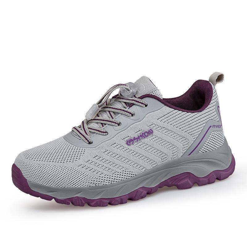 Flagship Elderly Footwear: Men's & Women's Mesh Walking Shoes for Spring/Summer