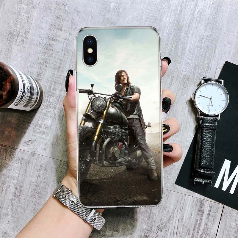 The Walking Dead Daryl Dixon Phone Case For iPhone 18 17 Air 16 15 Plus 11 14 Pro Max 13 Mini 12 7 8 + SE Pattern Art Customized Co