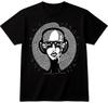 Music Lover T Shirt Retro DJ Headphones Woman Face Graphic Tee Festival Top