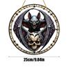 Halloween Bat Ornaments 2D Acrylic Wall Art Decor Halloween Decoration Decorative Pendant For Living Room Home Kitchen