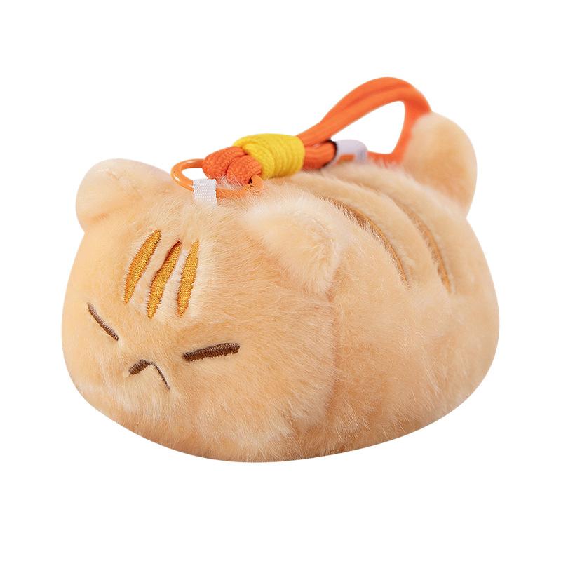 Cute Cat Plush Keychain Cartoon Doll Bag Charm Gift For Men And Women