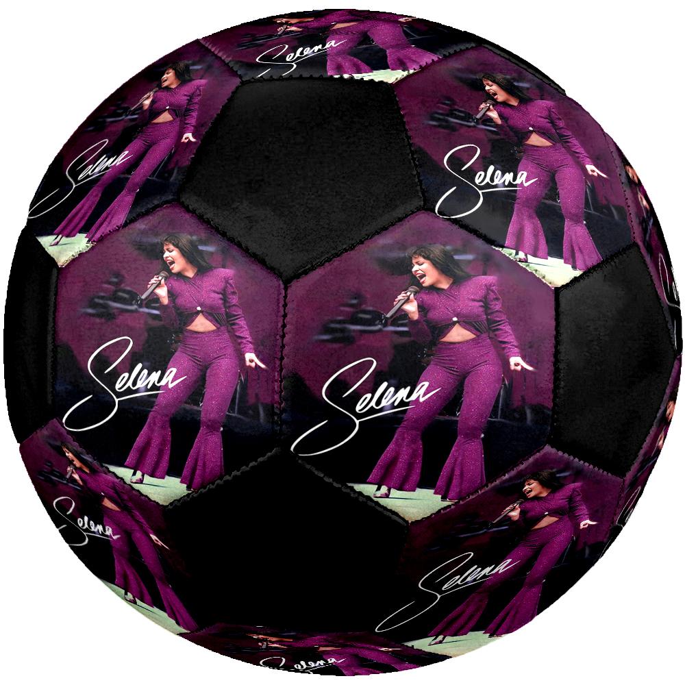 Selena Quintanilla Theme Size 5 Soccer Ball, Suitable for Both Indoor and Outdoor Matches, a Gift Suitable for Everyone.