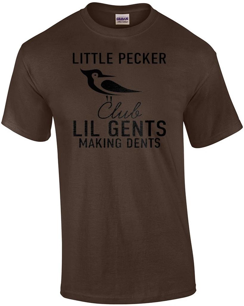Little Pecker Club - Lil Gents Making Dents - Lustiges sexuelles Wortspiel T-Shirt