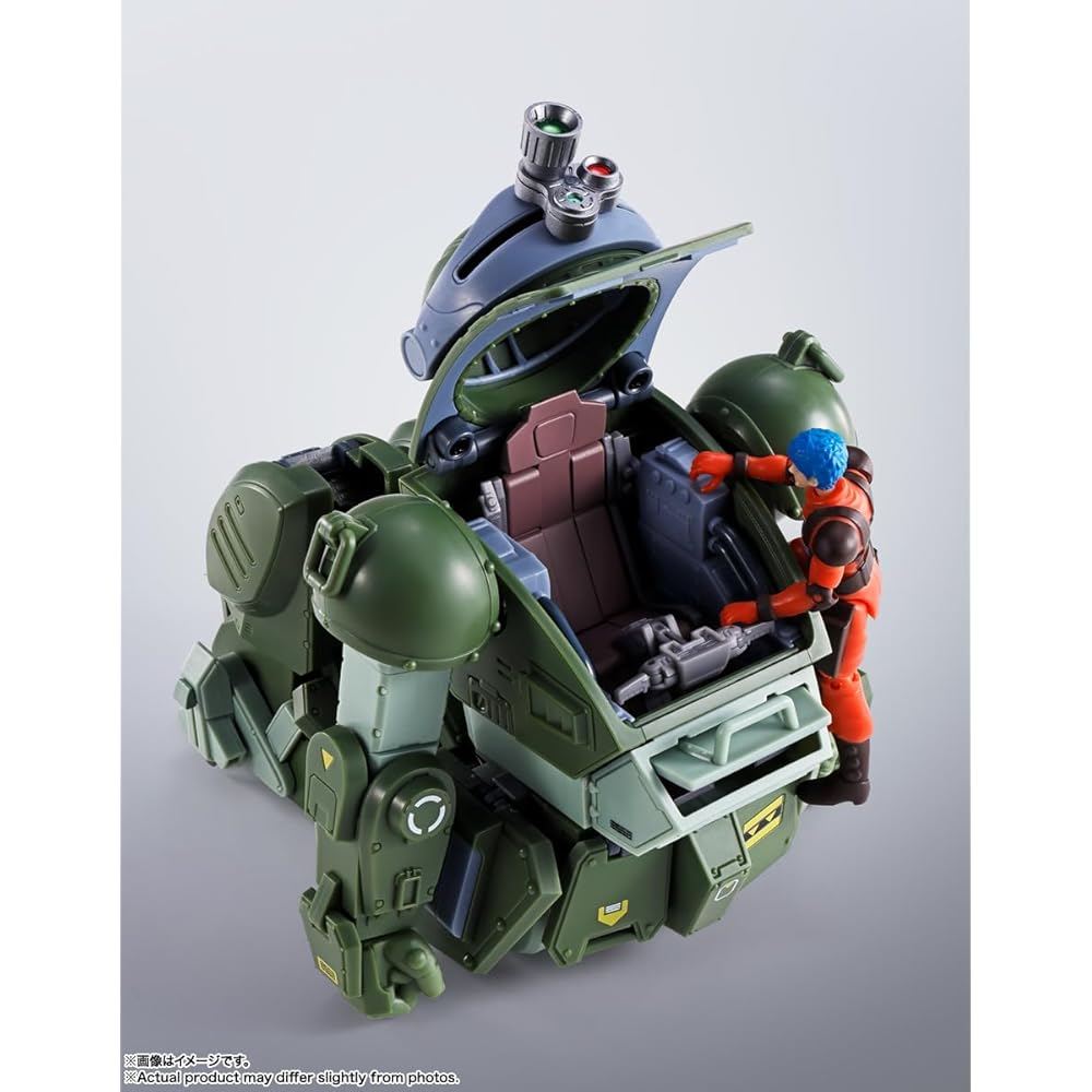 TAMASHII NATIONS HI-METAL R Armored Trooper Votoms Scope Dog, approximately 165mm, ABS, die-cast, and PVC pre-painted action figure