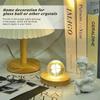 1/4pcs Wooden LED Display Base Light Luminous USB Lamp Holder for Crystal Ball Glass Resin Art Ornament Stand Decor Kids Gifts