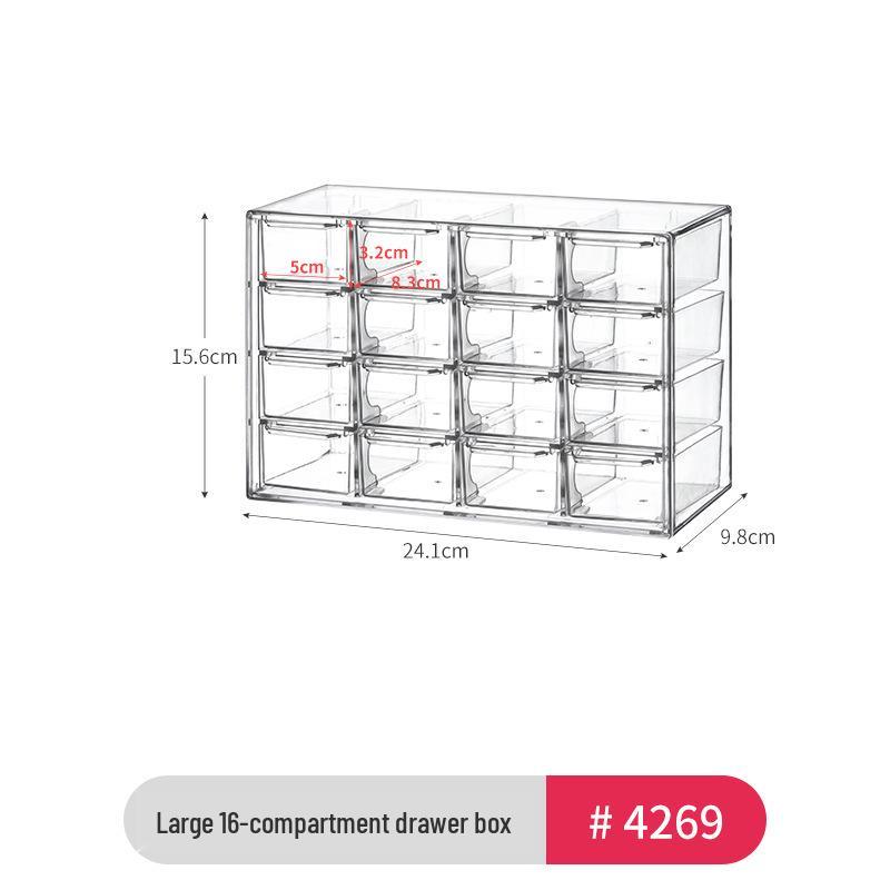 Cross-Border Acrylic Sunglasses Storage Box: Multi-Layer Desktop Display & Dustproof Organizer
