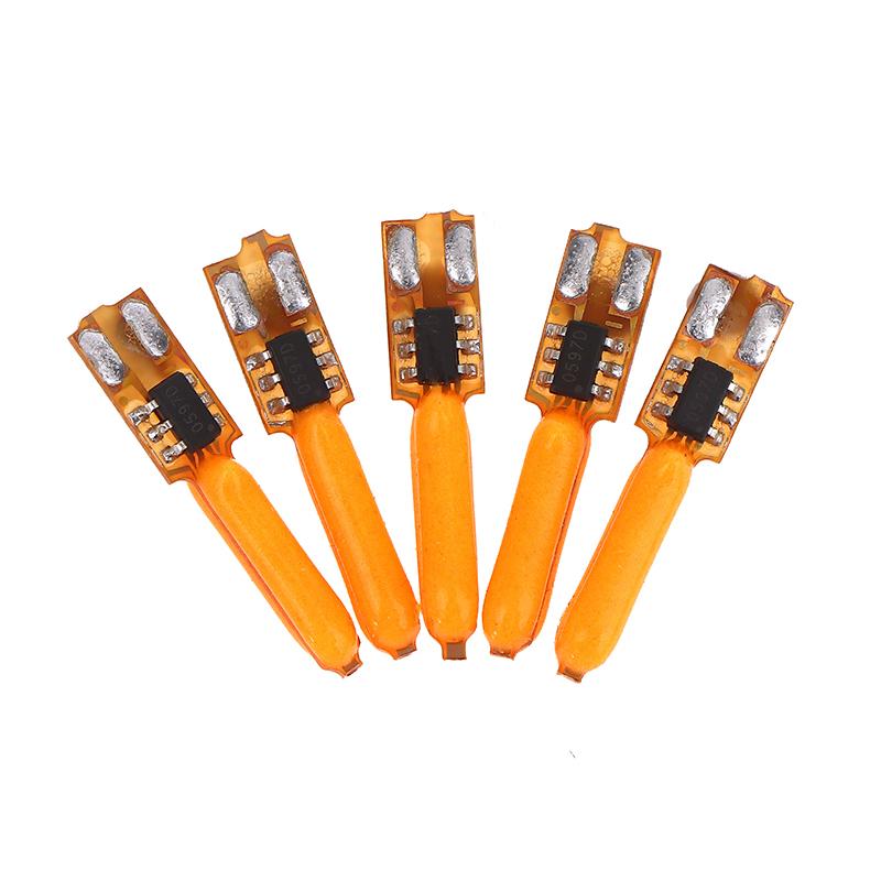5/10pcs 3V Led Flash Flame Candles Bulb LED Filament 1800K COB Diode Birthday Party Decoration Light Bulb Accessories