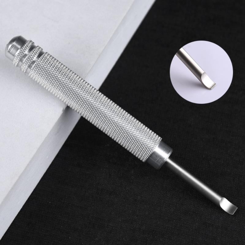 1Pcs Metal Repair Tool Pry Tool  Press Battery Change Back Case Remover Remover Screw For Watchmaker Watch Back Case Opener