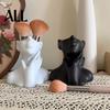 Элегантная Портретная Фигурка для Офиса, 3D-Печать Лица, Подставка для Ручек, Эстетичный Настольный Органайзер, Вместительная Полу-Подставка для Кистей для Макияжа