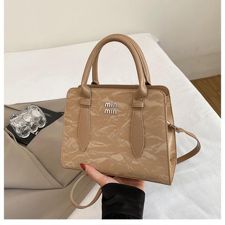 

Shoulder bag women s new fashion women s bag retro high-end messenger bag large capacity commuter portable tote large bag хаки