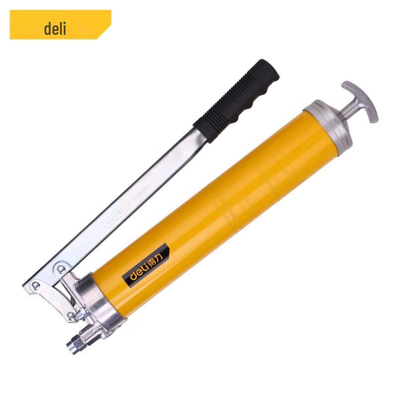 Deli DL2602B 900CC Manual High-Pressure Grease Gun CN plug (adapter included)