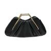 A Fashionable Women's Pleated Handbag, A Niche Pleated Clutch Bag, and A Dinner Bag