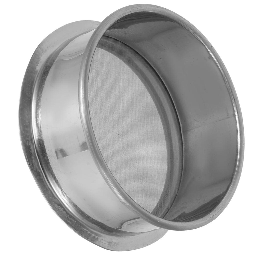 16,5 cm Edelstahl Rundes Glasursieb Feines Metallnetz-Filter für Keramik Töpferei Kunstbedarf Farbe Pigment Schlamm