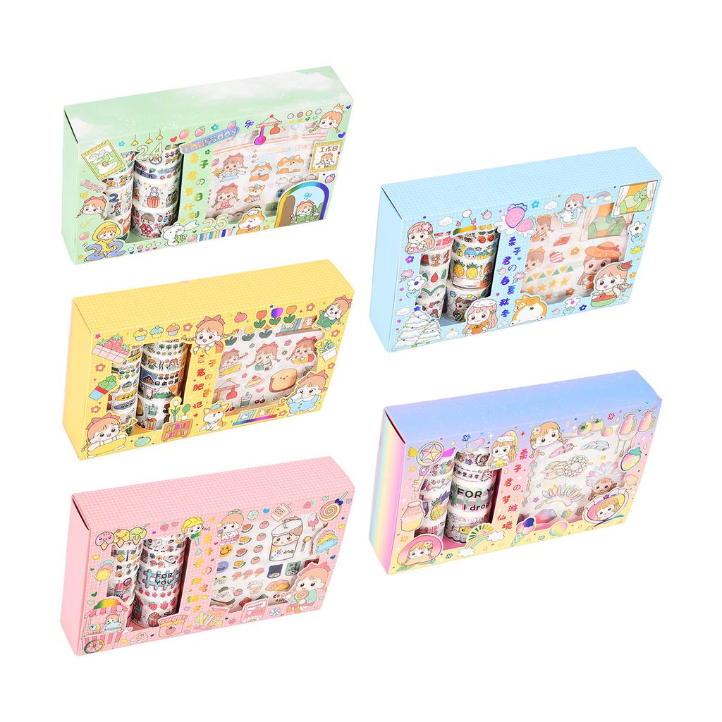 Washi Tape Dekoration Wiederholt Kleben Hinterlässt Keine Spuren Kein Schneiden Washi Tape Set