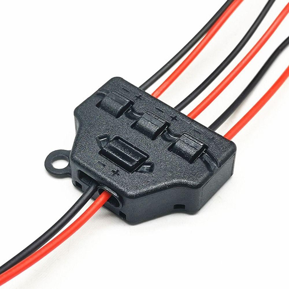 1Pcs Copper Conductor Railway Train Port Sharing Box for Railway Miniature Lighting