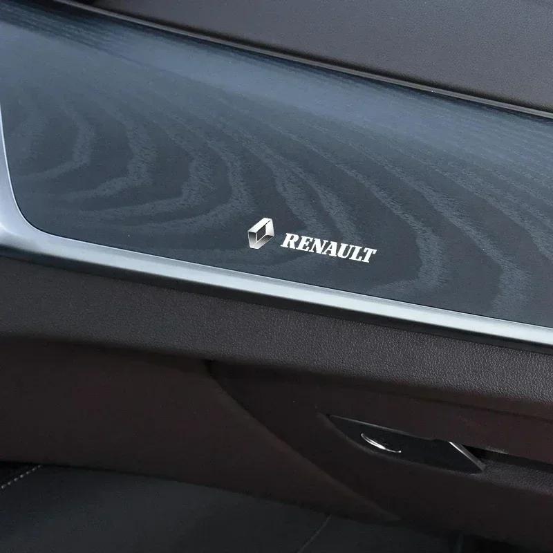 2026 Heiß Für Renault Radkappen 1/2/5/10 Stück Autoaufkleber Emblem Auto Dekor Aufkleber Scheibenwischer Aufkleber Für Renault Clio 4 Megane