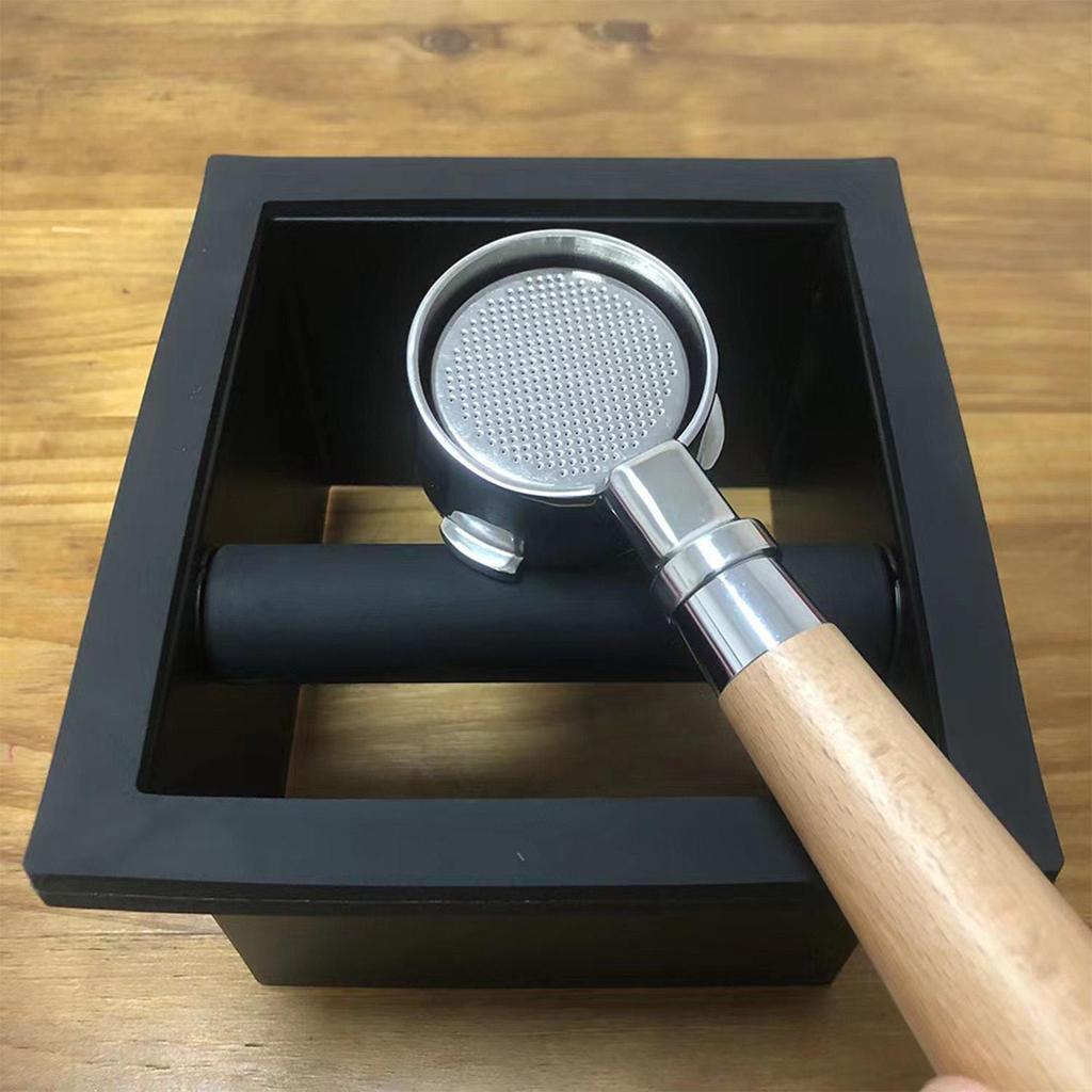 Espresso Knock Box, 304 Stainless Steel, Corrosion Resistant, Coffee Cake Container For Coffee Shops