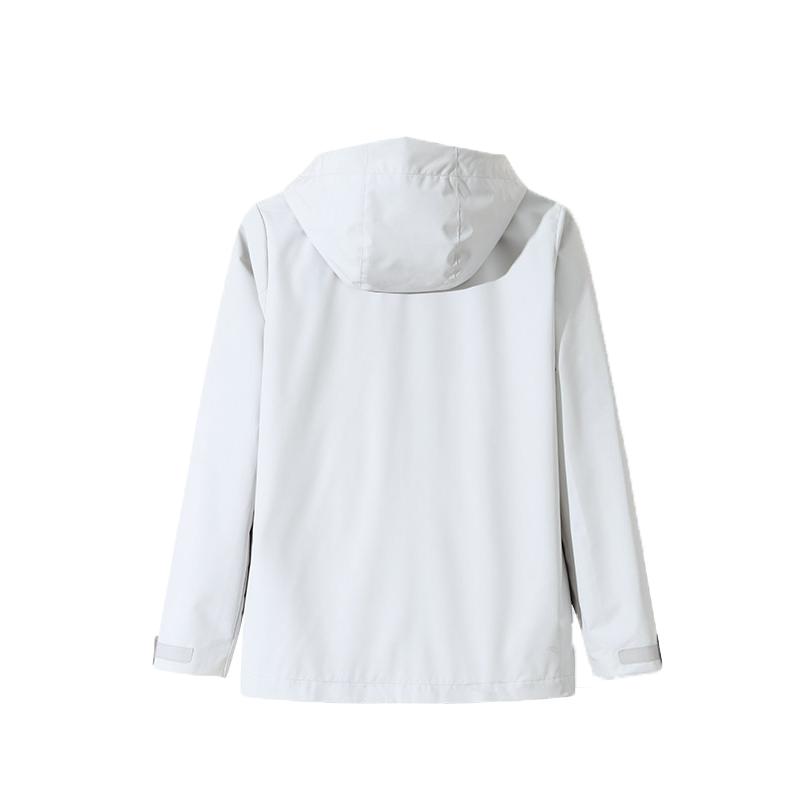 Anta Outdoors Two-Piece Hooded Comfortable Jacket Women Jackets Sand-Gray 162446616-1