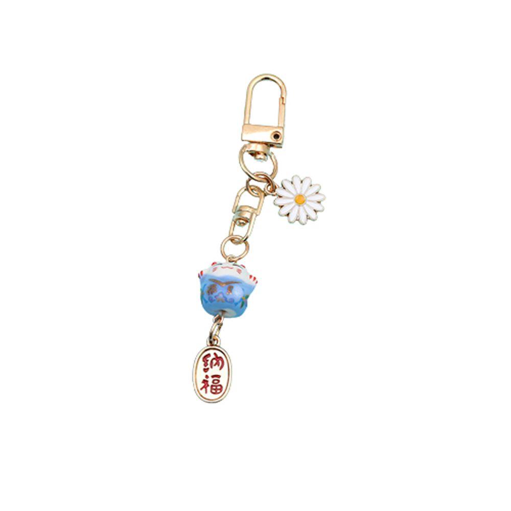 Bag Pendant DIY Maneki Neko Trinkets Mobile Phone Straps Mobile Phone Lanyard Lucky Cat Keychain