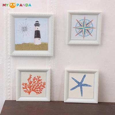 Beautiful 1/3PCS 1/12 Dollhouse Miniature Photo Painting Mural Wall Picture Furniture Model Dollhouse Home Life Scene Decor Accessories