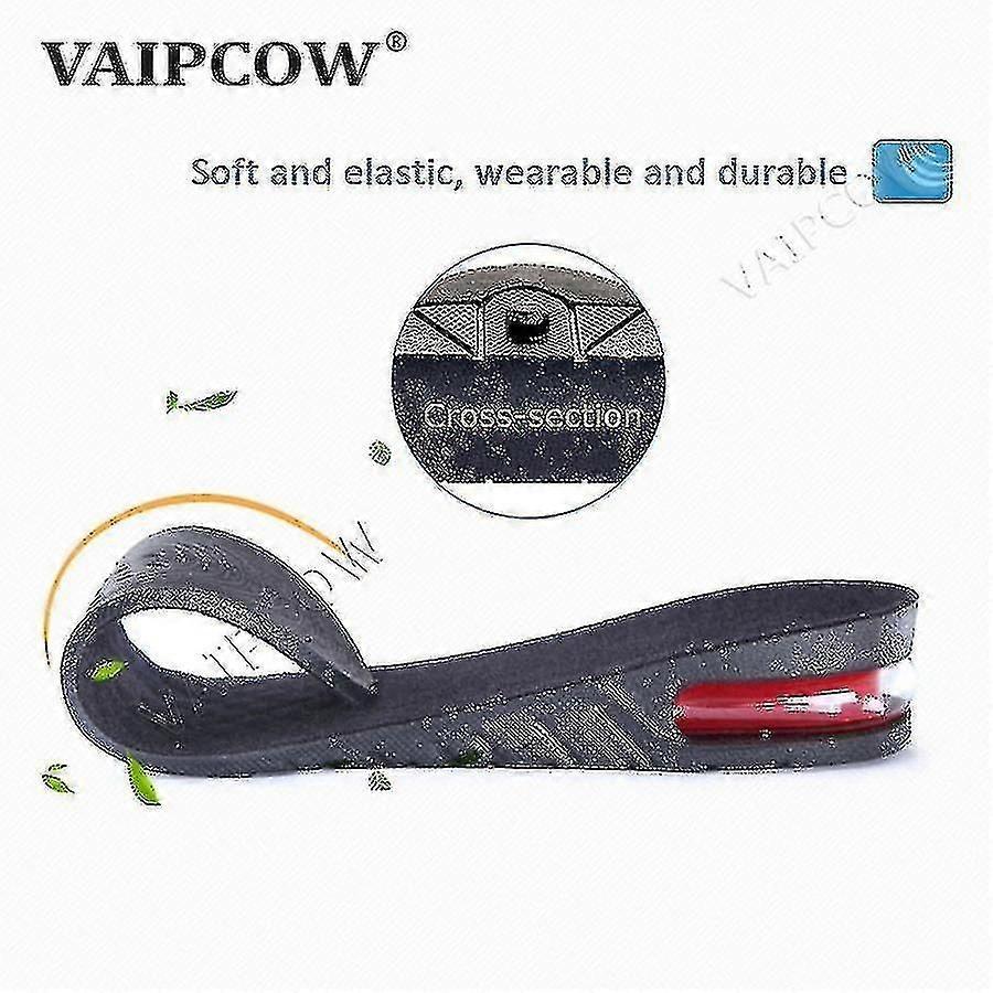 1pair Invisible Insole For Heightening, From 3 Cm To 9 Cm, Heightening Pad, Adjustable