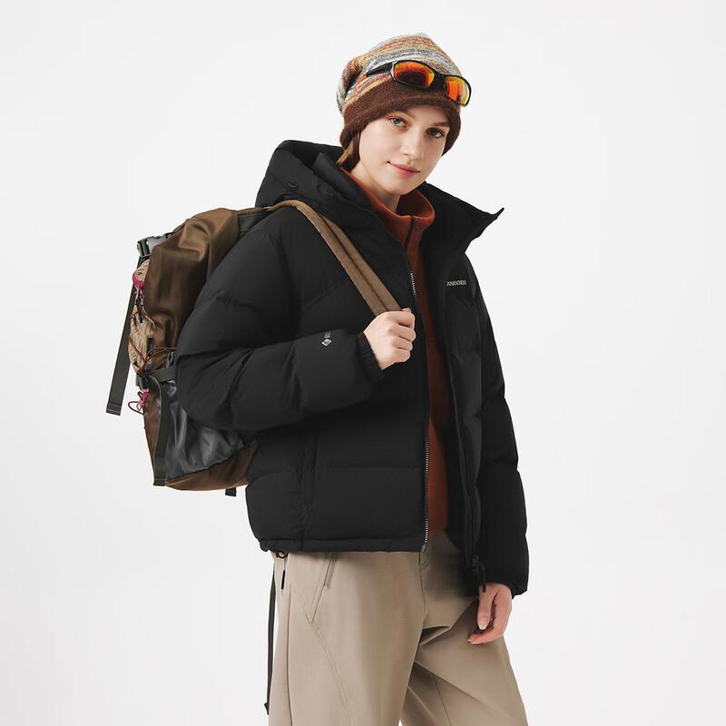 Tanboer Women's Short Hooded Down Jacket TB5560302A