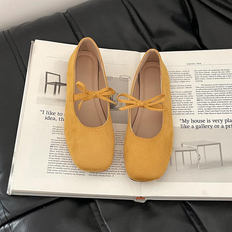 Spring Autumn Women Flats Round Toe Shallow Slip On Ladies Casual Ballet Shoes Eelgant Dress Shoes